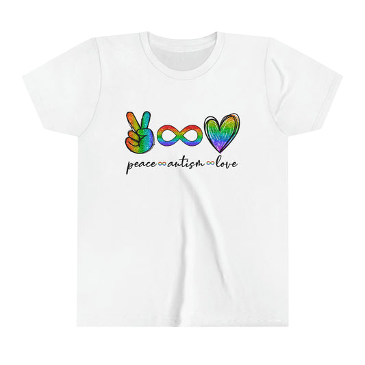 Peace, Autism & Love T-Shirt - Kids