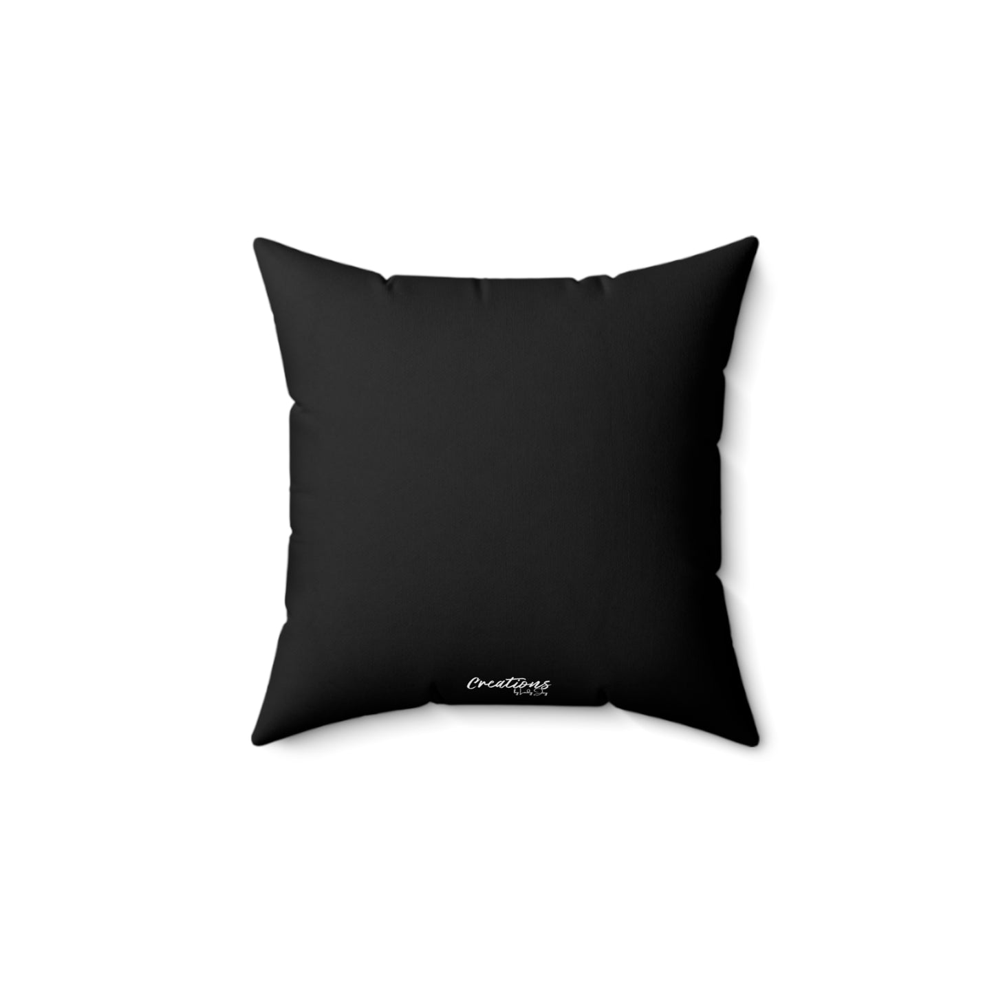 Speak It Into Existence Faux Suede Pillow