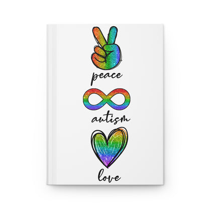 Peace, Autism & Love Notebook