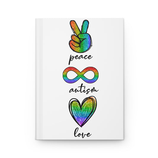 Peace, Autism & Love Notebook