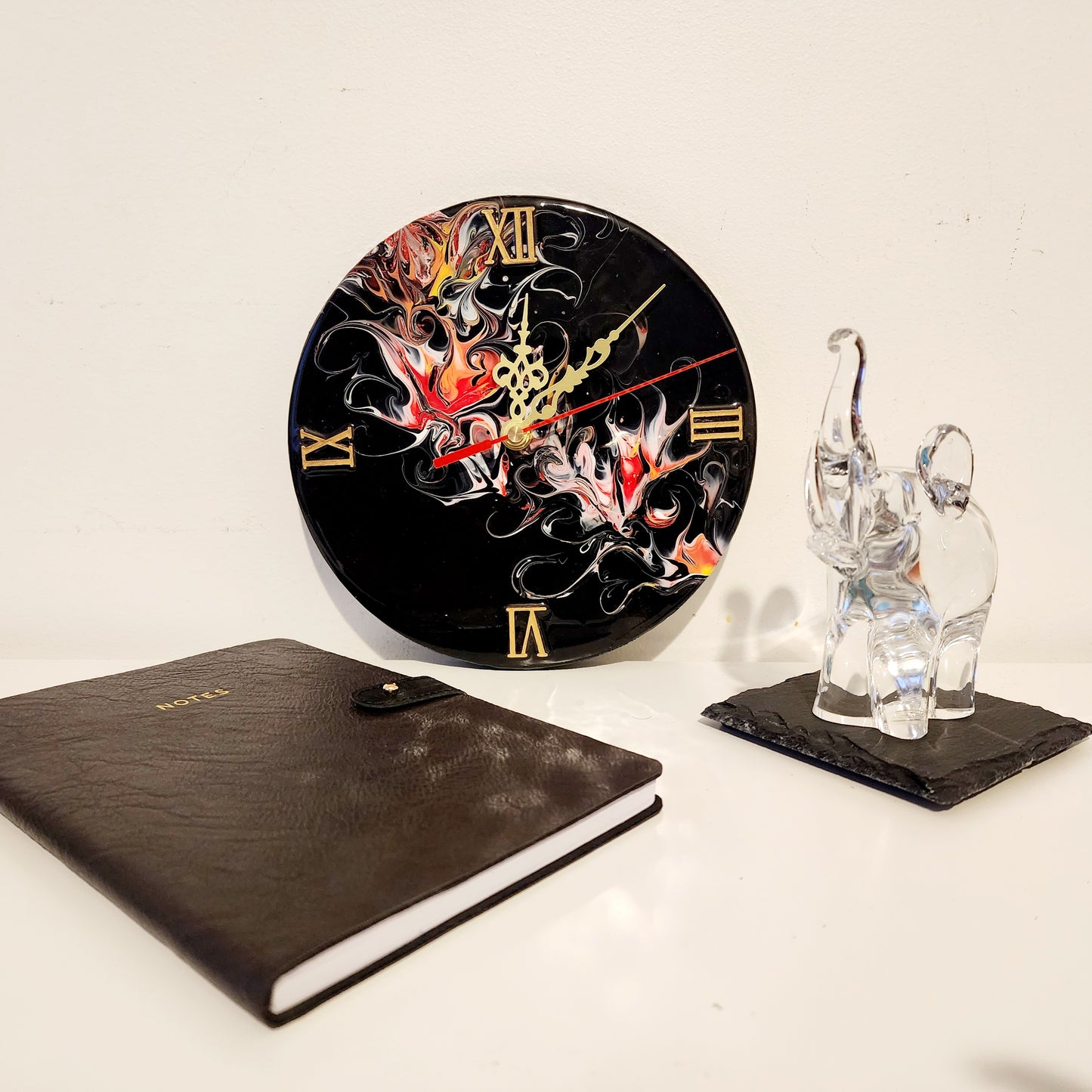 "Blaze" Wall/Desk Clock