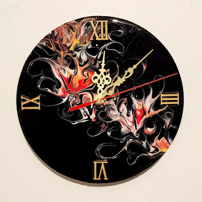 "Blaze" Wall/Desk Clock