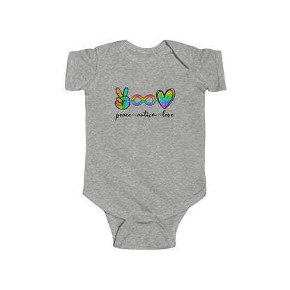 Peace, Autism & Love Infant Bodysuit