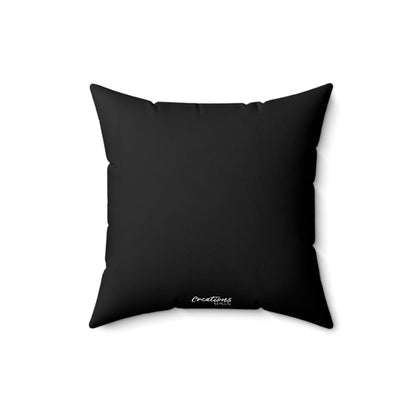 Speak It Into Existence Faux Suede Pillow