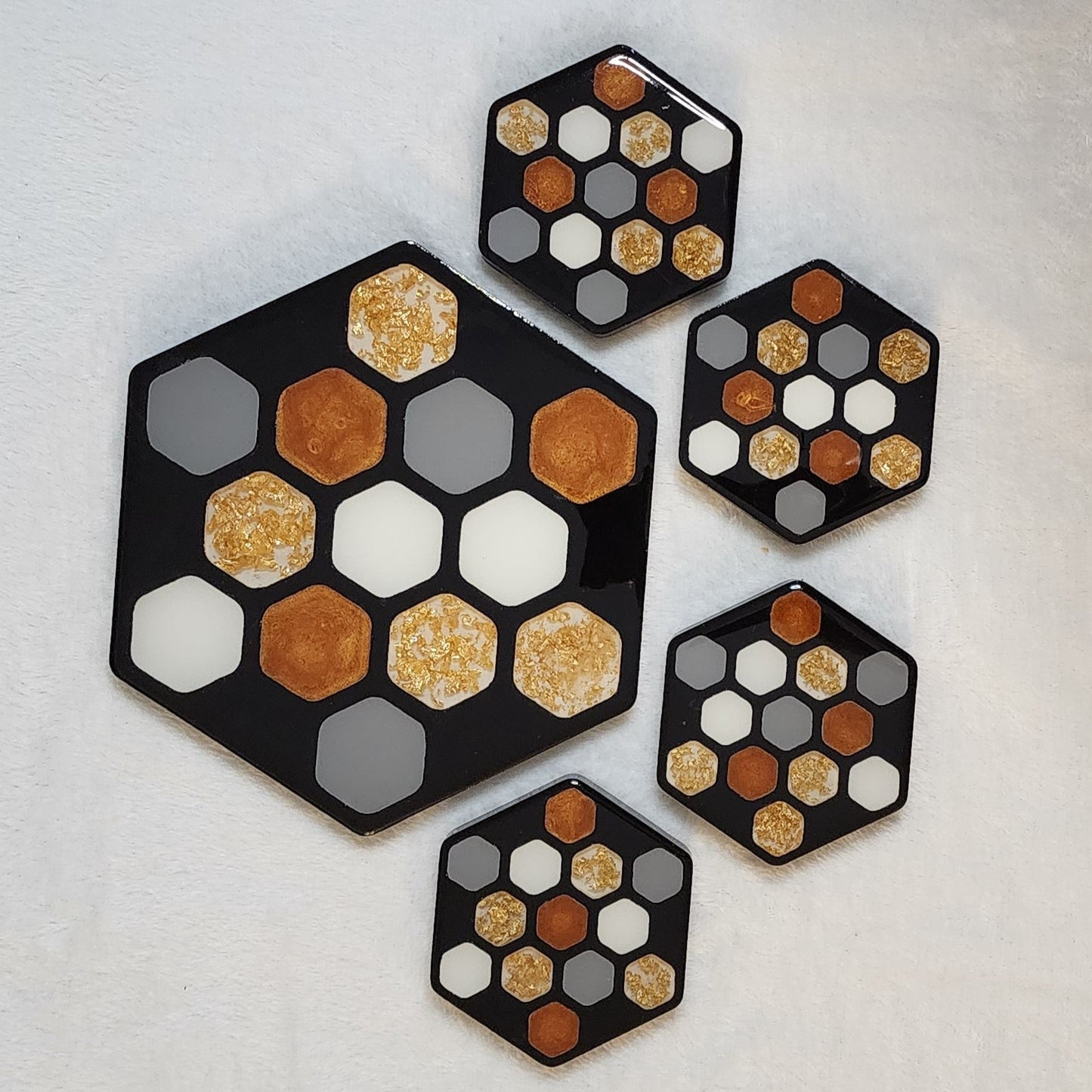 Coaster & Trivet Bar Set